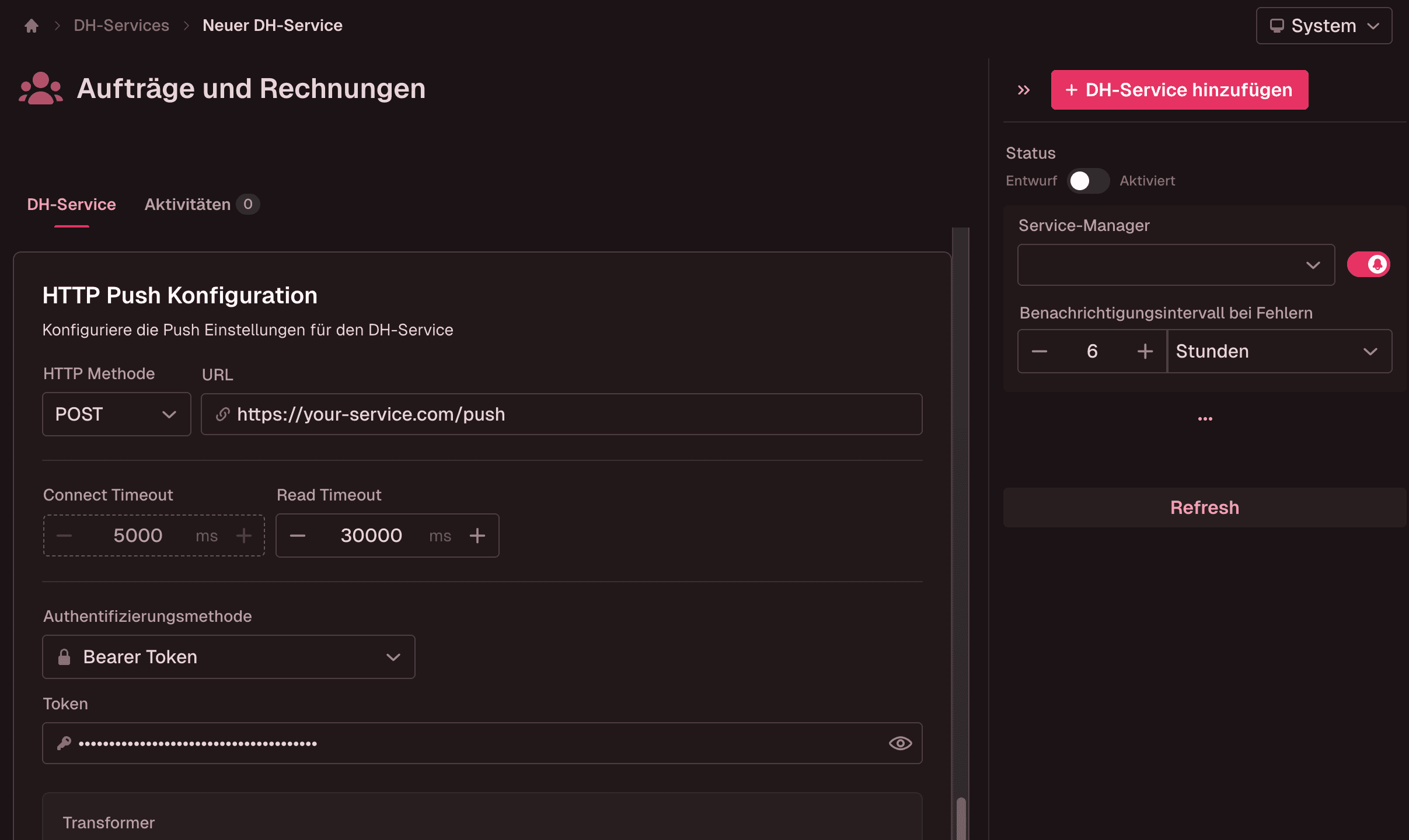 VortexHub Explorer - Detailansicht mit Zoom-Funktion für Fehlerbehebung